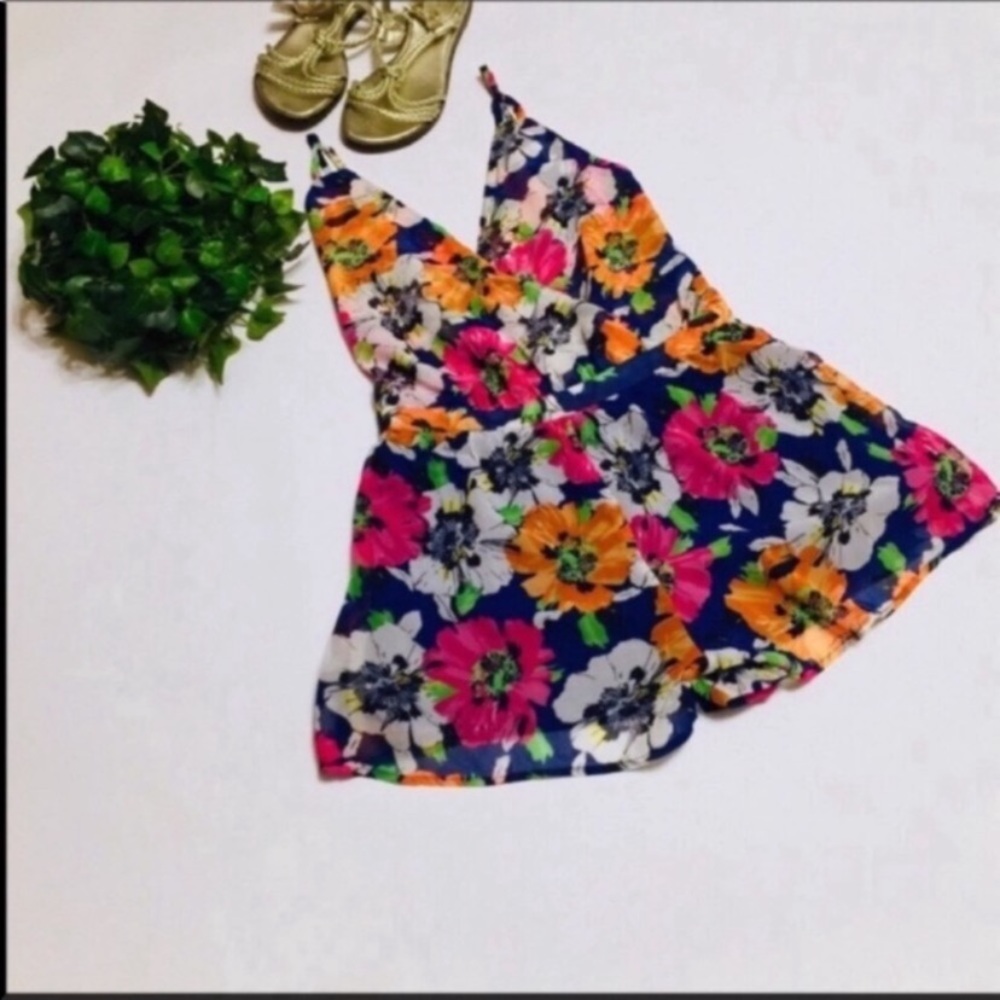 FOREVER 21 romper shorts tank